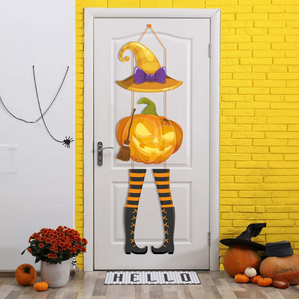 Doormort Halloween Door Hanging Set – 3/10pc