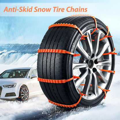 🔥Black Friday Special | Universal Anti-Skid Snow Tire Chains(10 PCS)