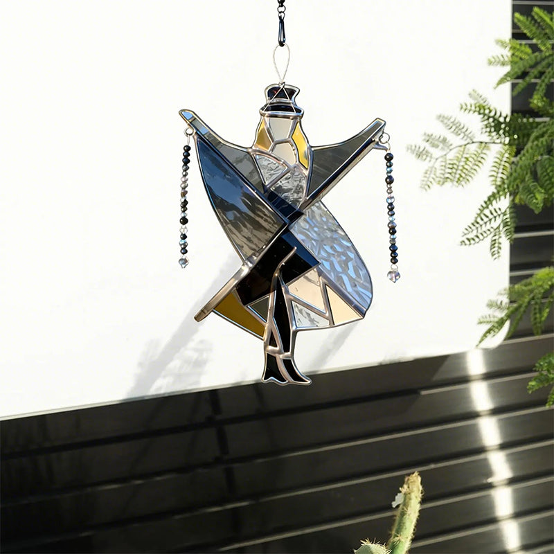 🔥LAST DAY 59% OFF -💃🤘 "Dancing Queen" Stained Glass Spinner