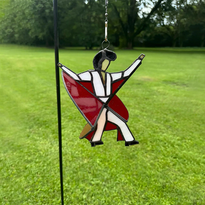 🔥LAST DAY 59% OFF -💃🤘 "Dancing Queen" Stained Glass Spinner