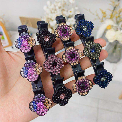 2+2 Free |Crystal-Decorated Hair Clips